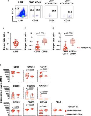 The Role of Inflammation and Immune Activation on Circulating Endothelial Progenitor Cells in Chronic HIV Infection